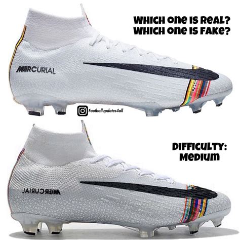 fake nike boots|real vs fake football boots.